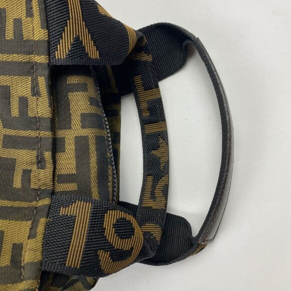FENDI Zucca Mini Baguette Tote Bag Rare - Picture 10 of 14
